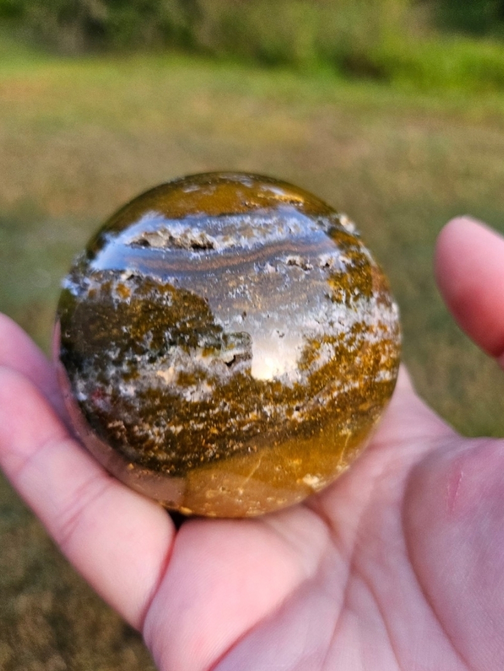 ocean jasper sphere 2.4 in